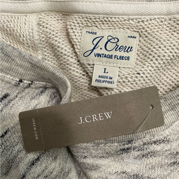 J Crew BNWT cream sweater size Large - Picture 6 of 8